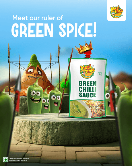 Green Spice campaign creative